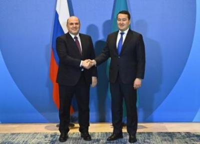 مذاکرات نخست وزیر قزاقستان و روسیه در نورسلطان