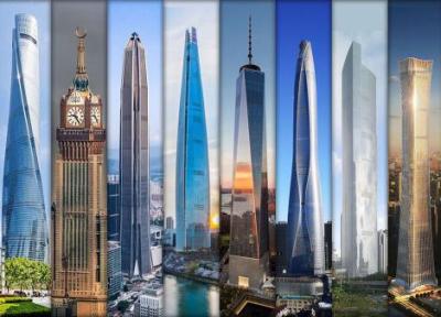 بلندترین برج های دنیا