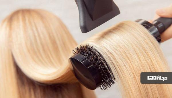 موهای خود را در خانه براشینگ کنید
