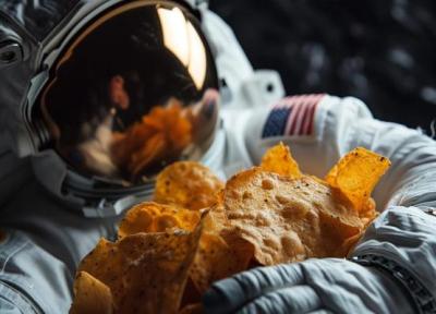 غذا برای فضانوردان طعم دیگری دارد!